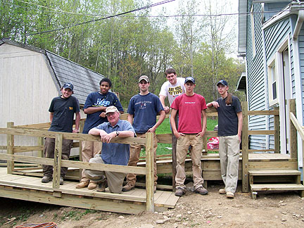 building trades ramp donated